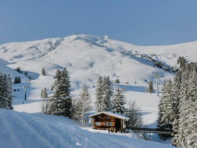 Winteransicht Chalet Schalmi