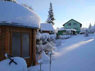 Garten im Winter