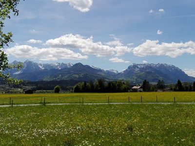 Ferienwohnung Waldesruh Ausblick Kaiser