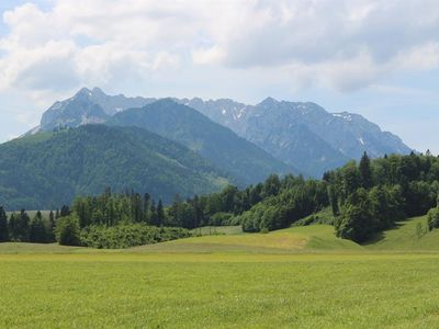 Ausblick zum zahmen  Kaiser