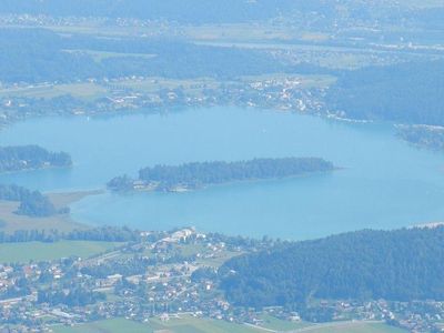 Fereinhaus Wucherer Blick zum Faakersee