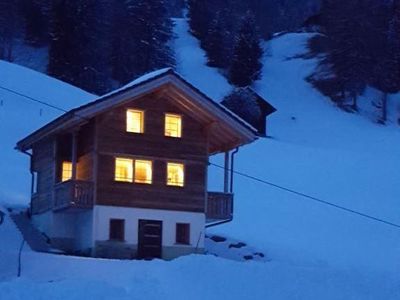 Chalet Wäschhüsi_Winternacht