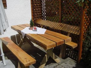 Sitzgruppe auf der Terrasse