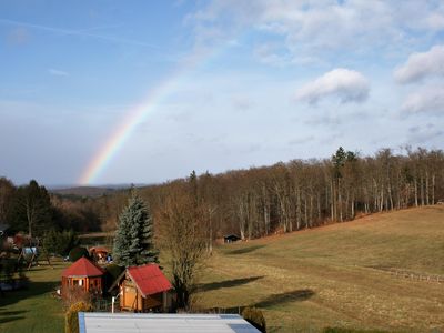 Regenbogen über uns