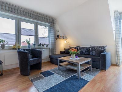 Ferienwohnung Krabbe Wohnzimmer