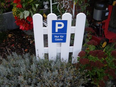 Gäste-Parkplatz