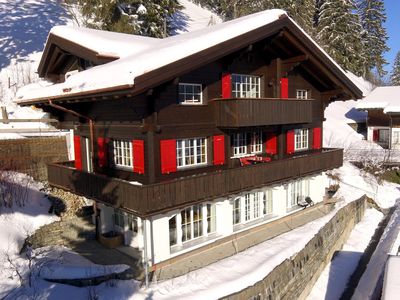 Chalet Ginette Westseite