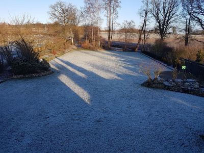 Garten im Winter