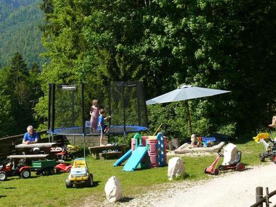 eigener Spielplatz