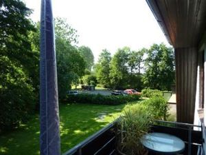 Blick vom Balkon