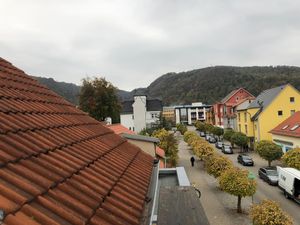 Ausblick vom Balkon