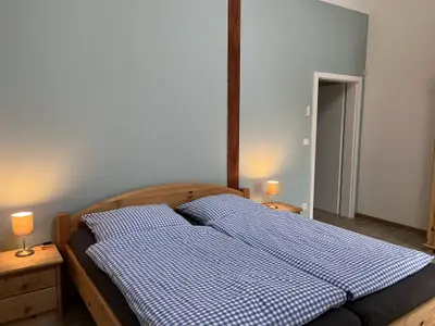 Reiterhof Lausen Fewo Strohboden Schlafzimmer