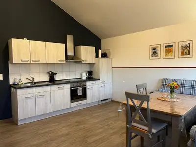 Fewo Futtermühle Wohnküche