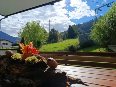 Aussicht aufs Grüne