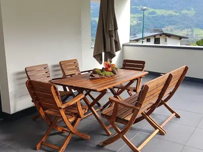 Sitzgruppe auf der Terrasse