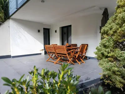 Terrasse läd ein zum Verweilen