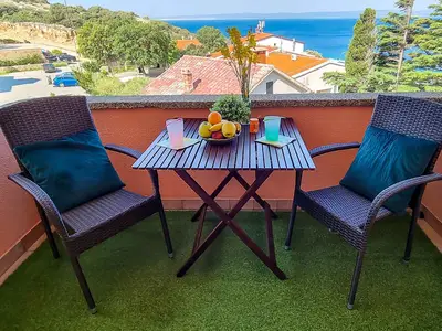 Ferienwohnung für 2 Personen (26 m²) in Stara Baska 3/10