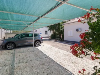 outside