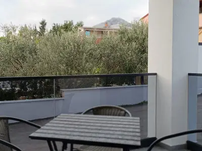 outside