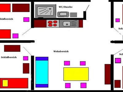 Ferienwohnung für 6 Personen (45 m²) in Starkow 6/10
