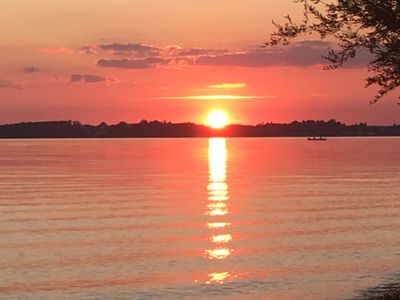 Sonnenuntergang am Chiemsee