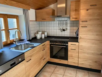 Küche aus Eichenholz