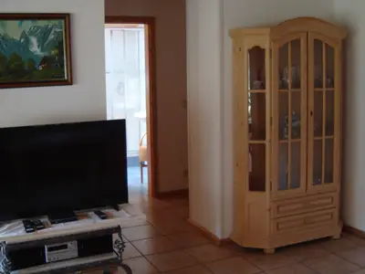 Flachbild-TV im Wohnbereich