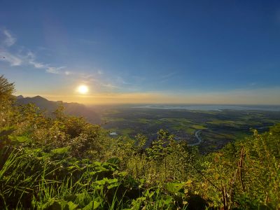 Blick auf den Chiemsee