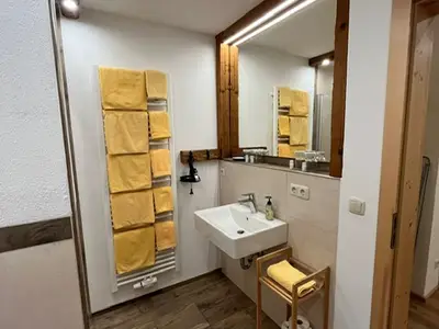Badezimmer in der Ferienwohnung Beispiel
