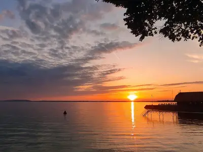 Sonnenuntergang Chiemsee