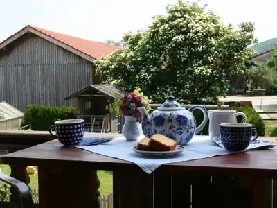 FeWo Heuboden Balkon