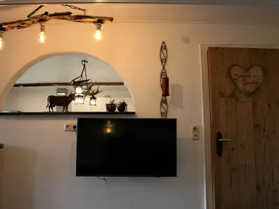 FeWo Heuboden Wohnzimmer