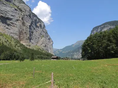 Aussicht nach Norden, talauswärts