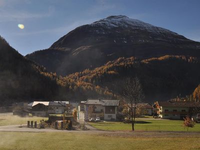 Ortseinfahrt Steeg im Herbst