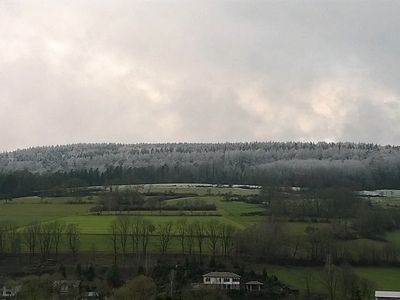 Blick in die Landschaft Winter