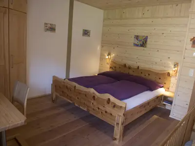 Zirbenbett Ferienwohnung Bergulme