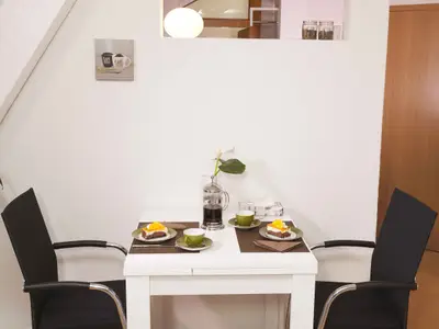 Essbereich in der Ferienwohnung