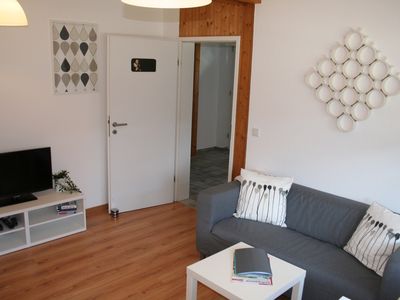 Wohnbereich in der Ferienwohnung in Steinfurt