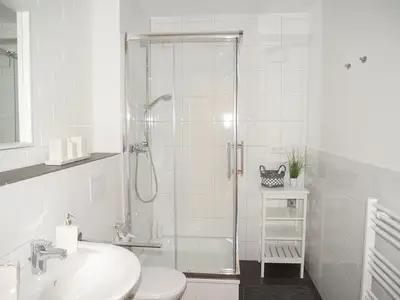 Badezimmer in Keplers Ferienwohnung