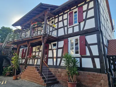 Außenansicht Fachwerkhaus