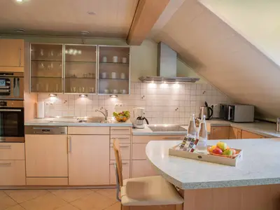 voll ausgestattete Küche