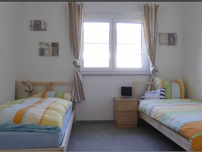 Zimmer 2 als Einzel- oder Doppelbett