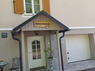 Ferienhaus Eingang