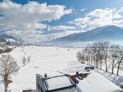 Aussicht vom Ferienhaus [Winter]