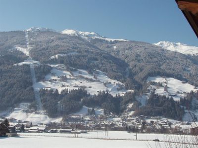 Ausblick Hochzillertal Winter