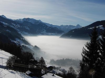 Panoramablick im Winter