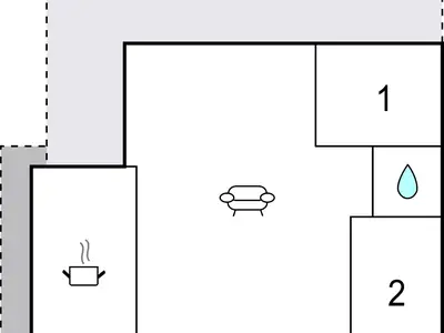 Ferienwohnung für 6 Personen (68 m²) in Sucina 1/10