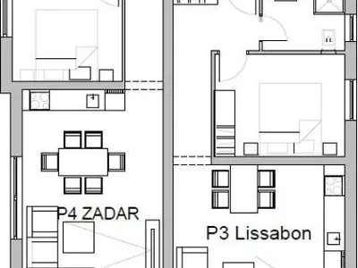 Ferienwohnung für 4 Personen (78 m²) in Sukošan 7/8