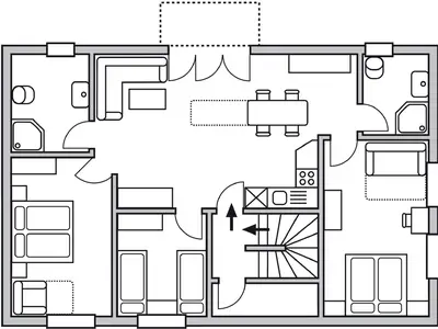 Ferienwohnung für 8 Personen (90 m²) in Sulzfeld 6/7