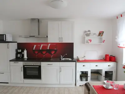 Küche und Esszimmer